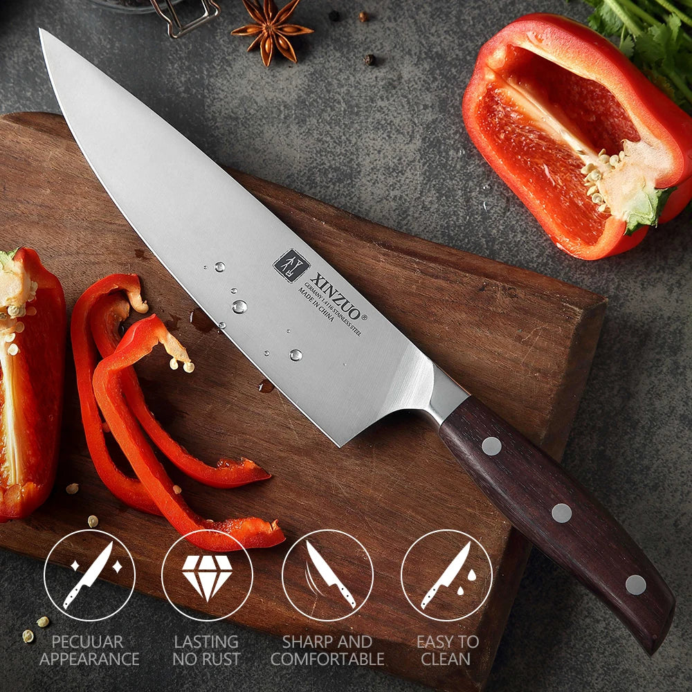 XINZUO 8'' Stainless Steel German Made Chef knife