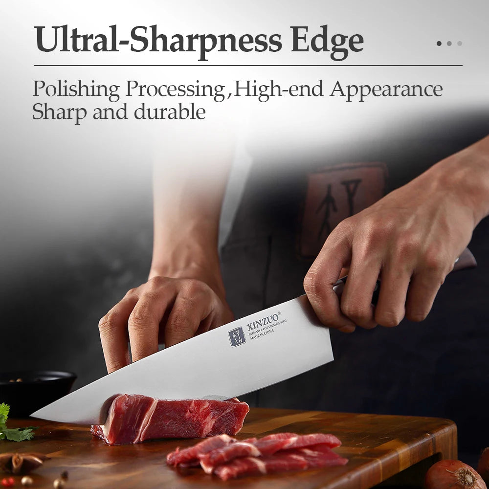 XINZUO 8'' Stainless Steel German Made Chef knife