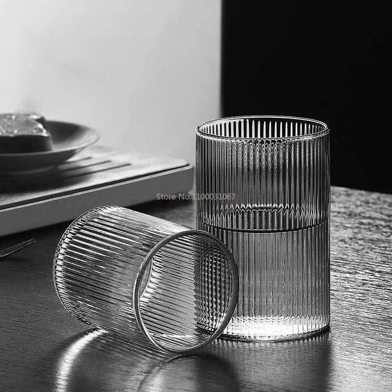 1/3/6pc Glass Cups - Wine, Whiskey and Water