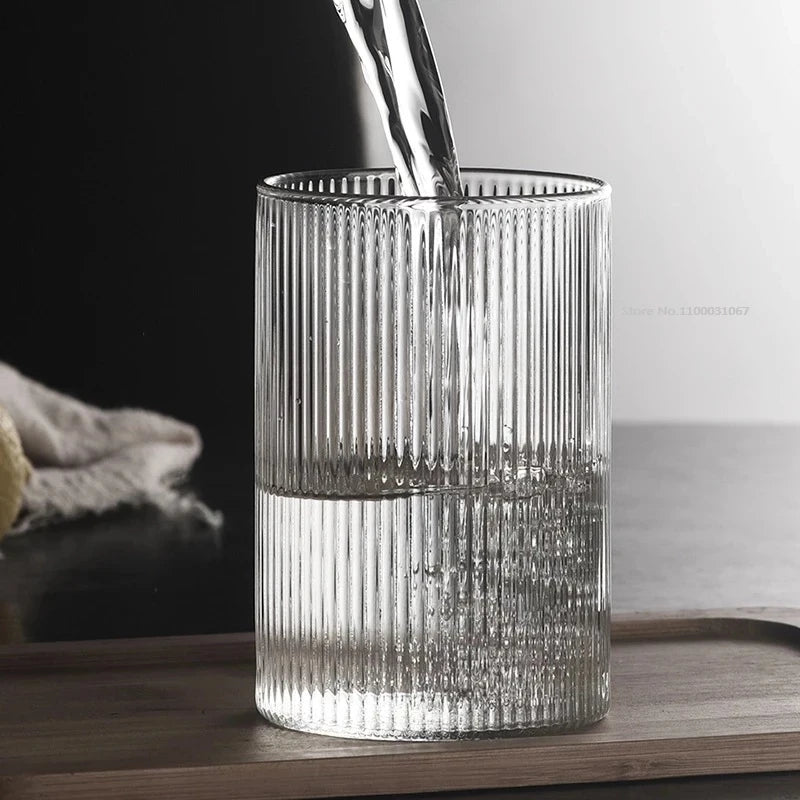 1/3/6pc Glass Cups - Wine, Whiskey and Water