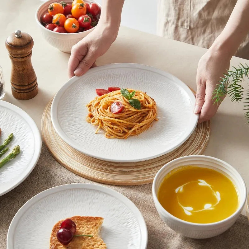 Gradient Green Stoneware 12pc Dinnerware Set