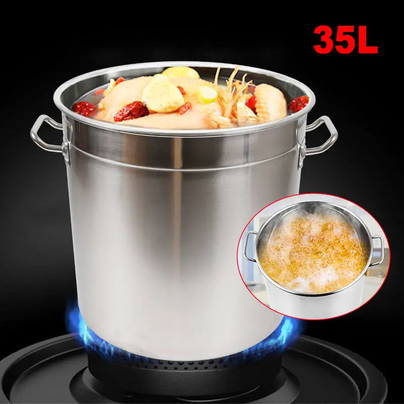 35L Stainless Steel Pot