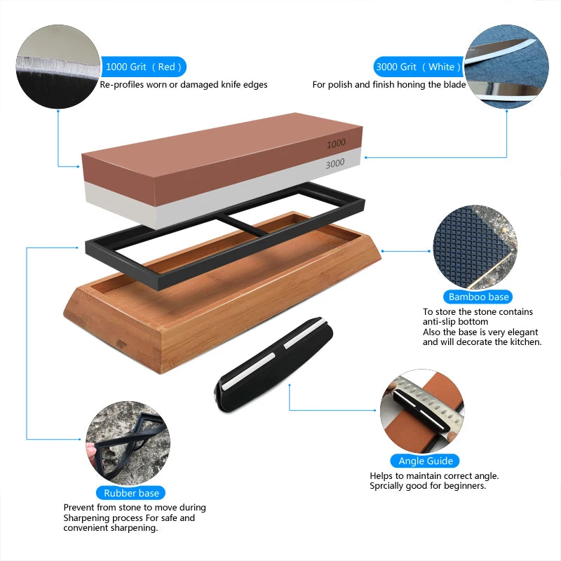 3in1 Professional Sharpening stones
