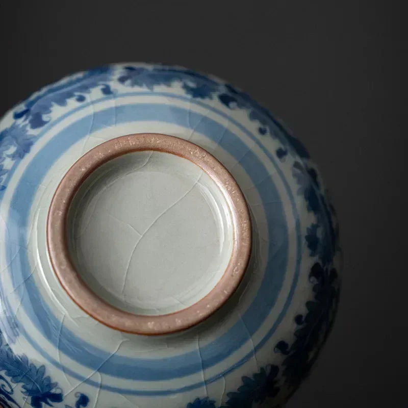 Chinese Antique Blue and White Porcelain Teacup