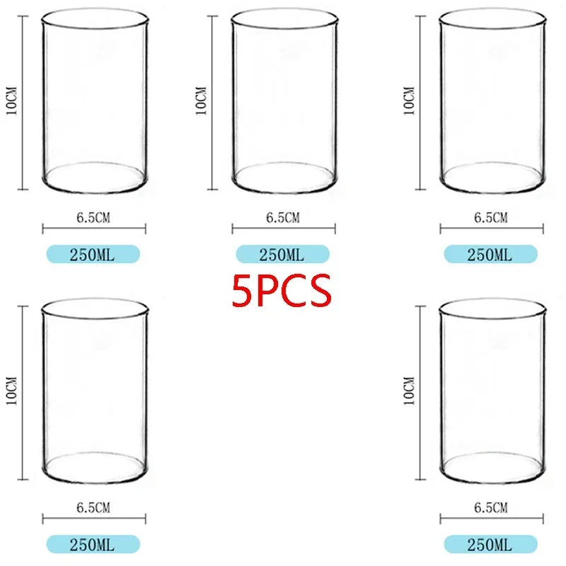 250ML Straight Glass