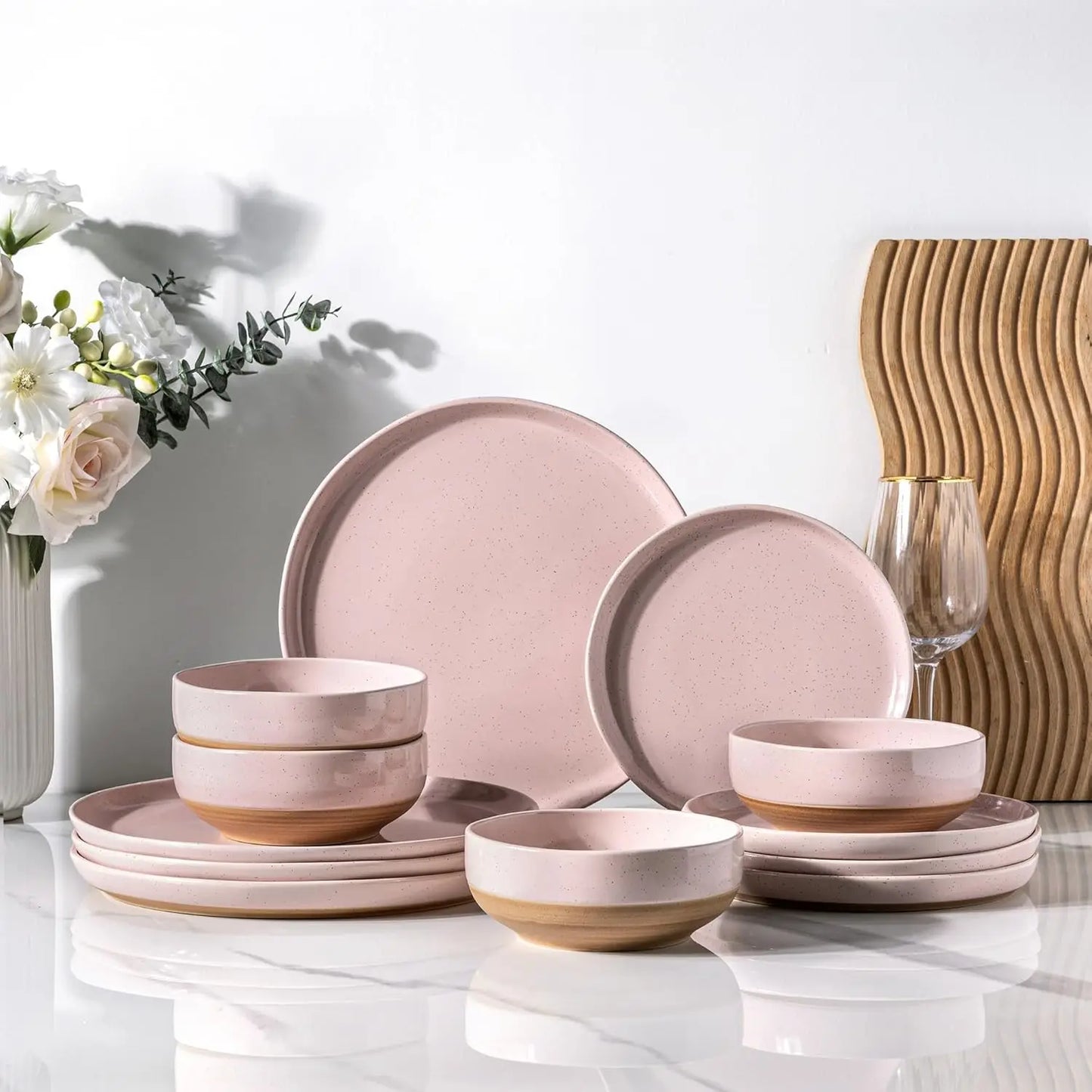 Dinnerware Hand Painted 12 pc