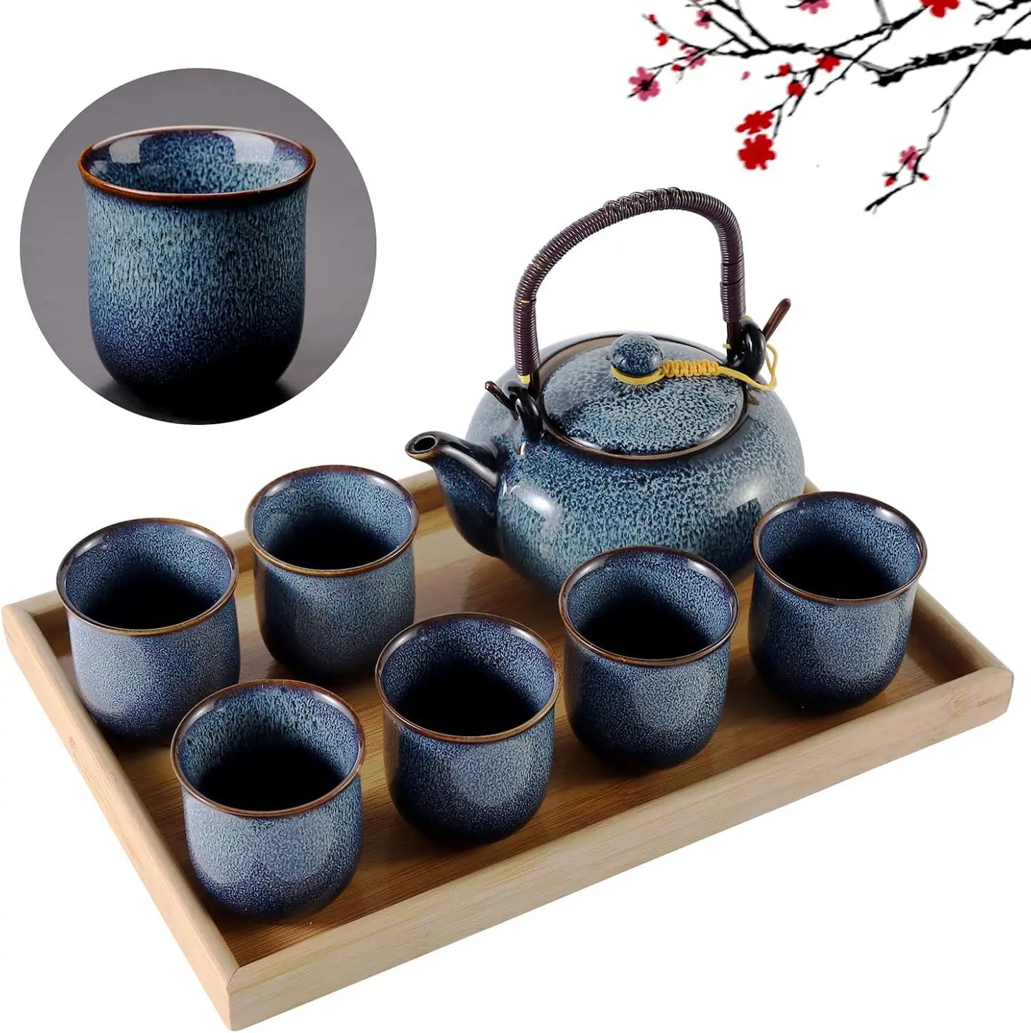 Japanese Tea Set for 6