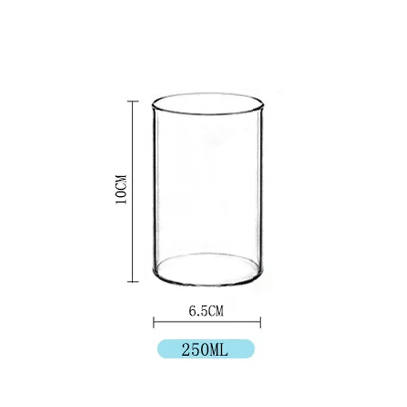 250ML Straight Glass