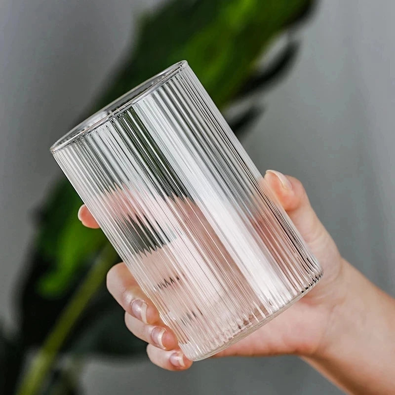 1/3/6pc Glass Cups - Wine, Whiskey and Water