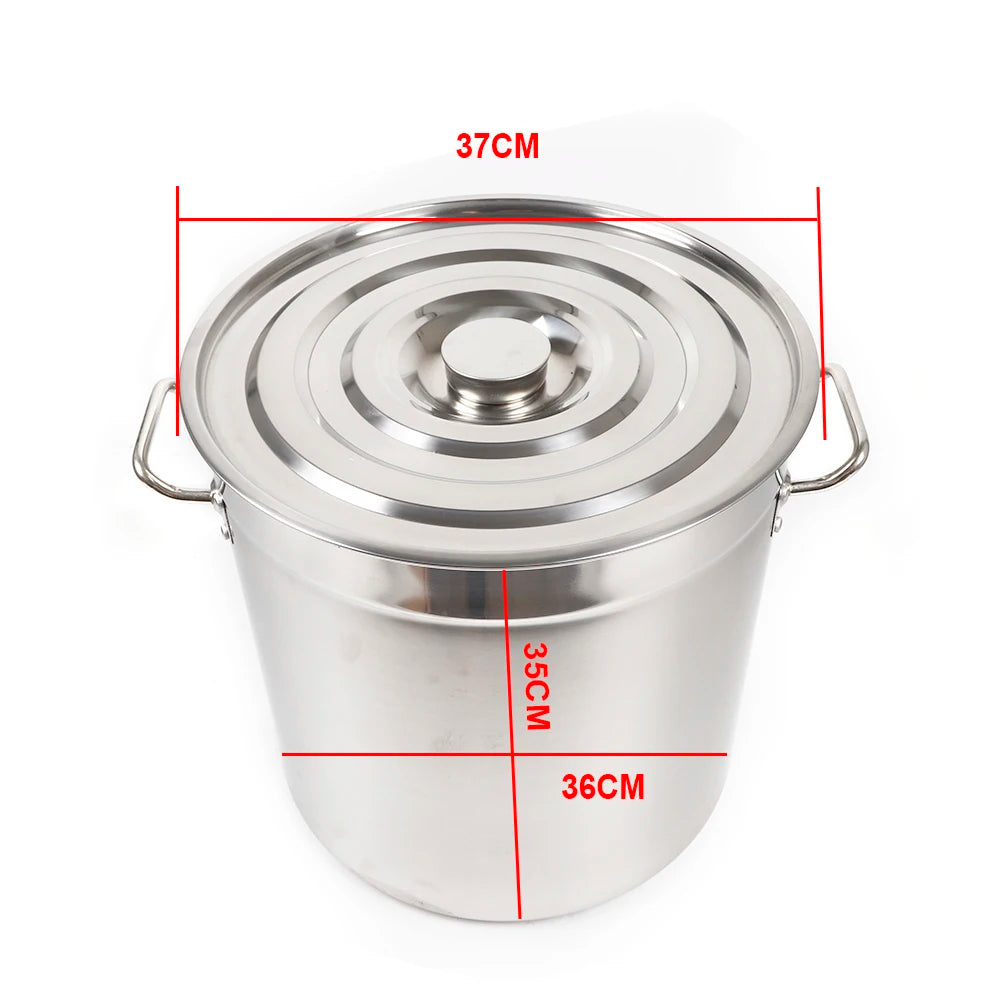 35L Stainless Steel Pot