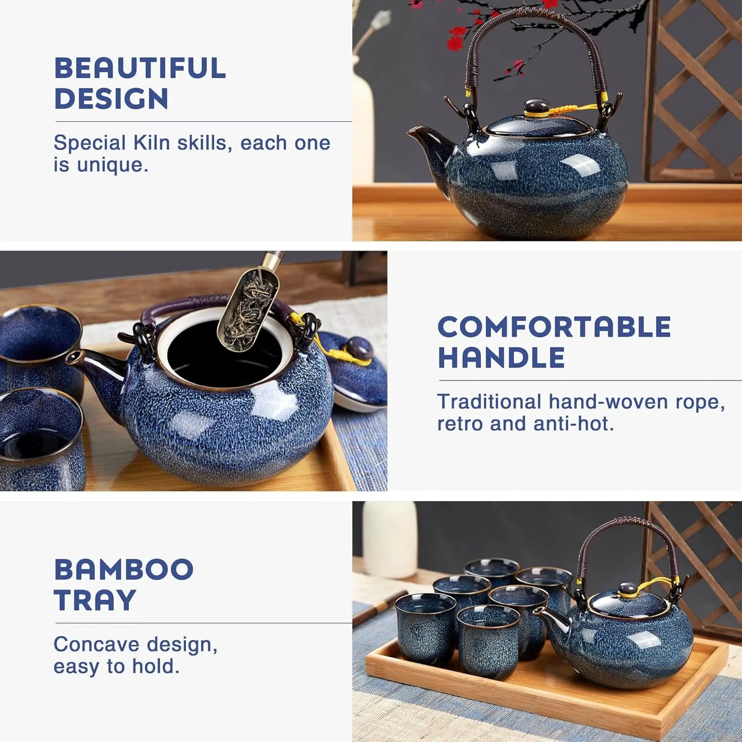 Japanese Tea Set for 6