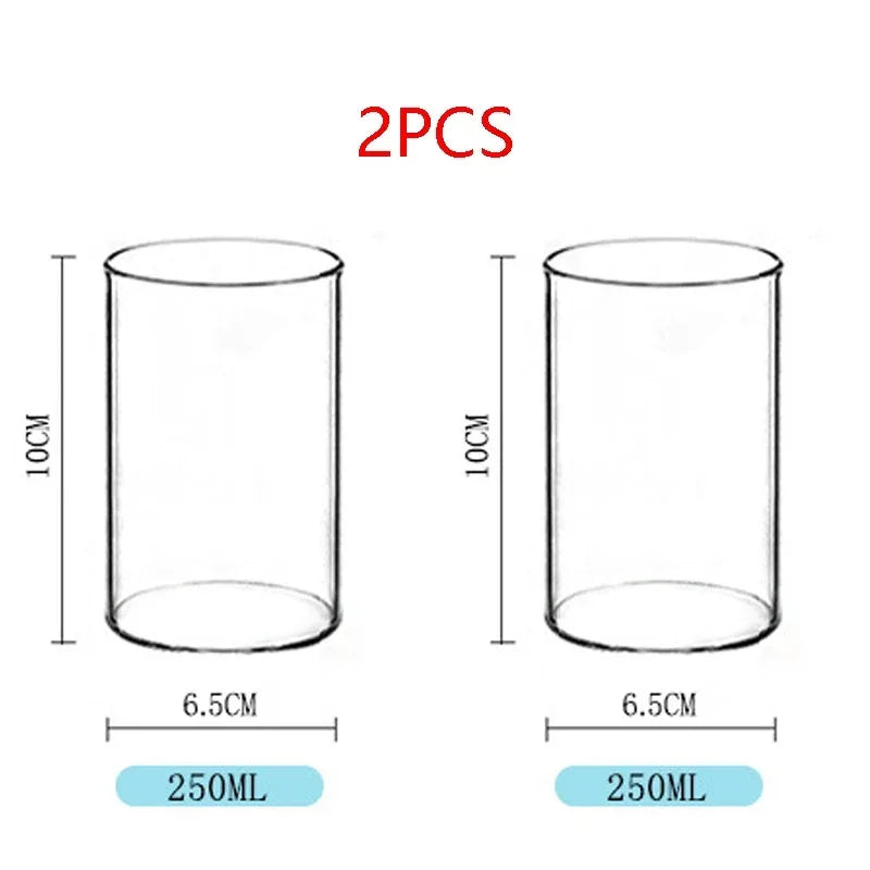 250ML Straight Glass
