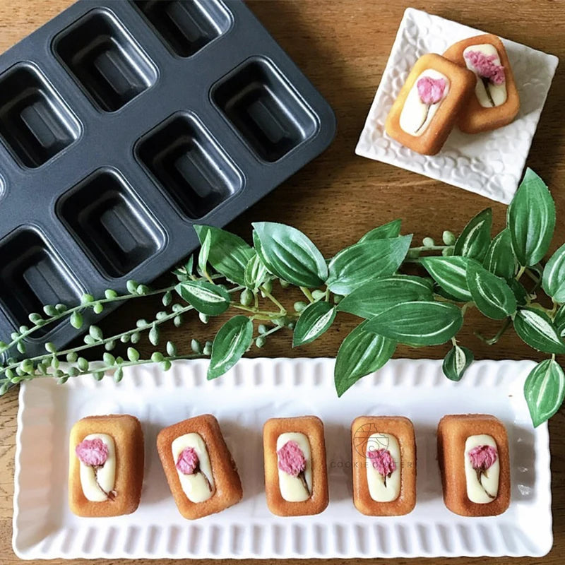 10/8 Cavity Stainless Steel Pastry Pan