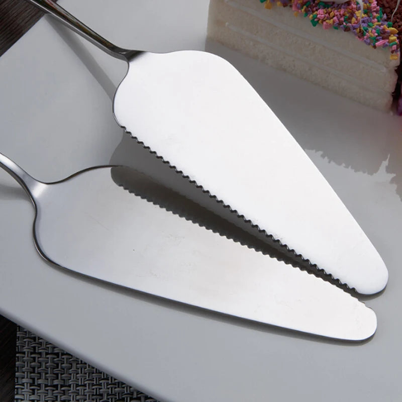 Stainless Steel Serrated Edge Pastry Spatula