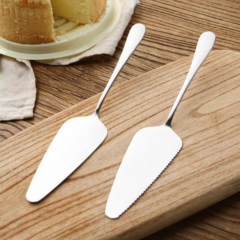 Stainless Steel Serrated Edge Pastry Spatula