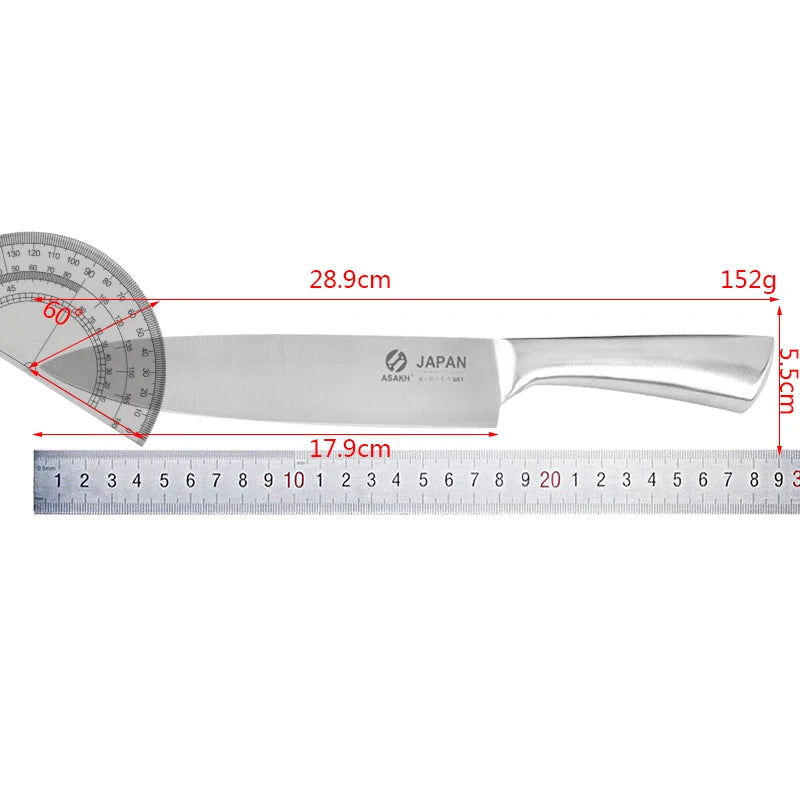 Stainless Steel Kitchen Knives Set - Single/Set Options Available