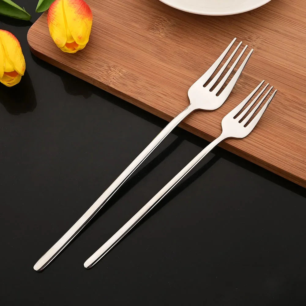 5Pcs Cutlery Set Stainless Steel
