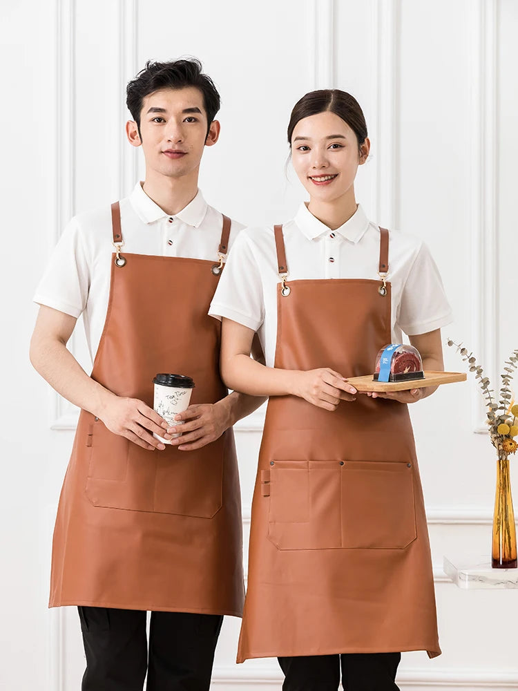 Simplora Leather Waterproof Apron