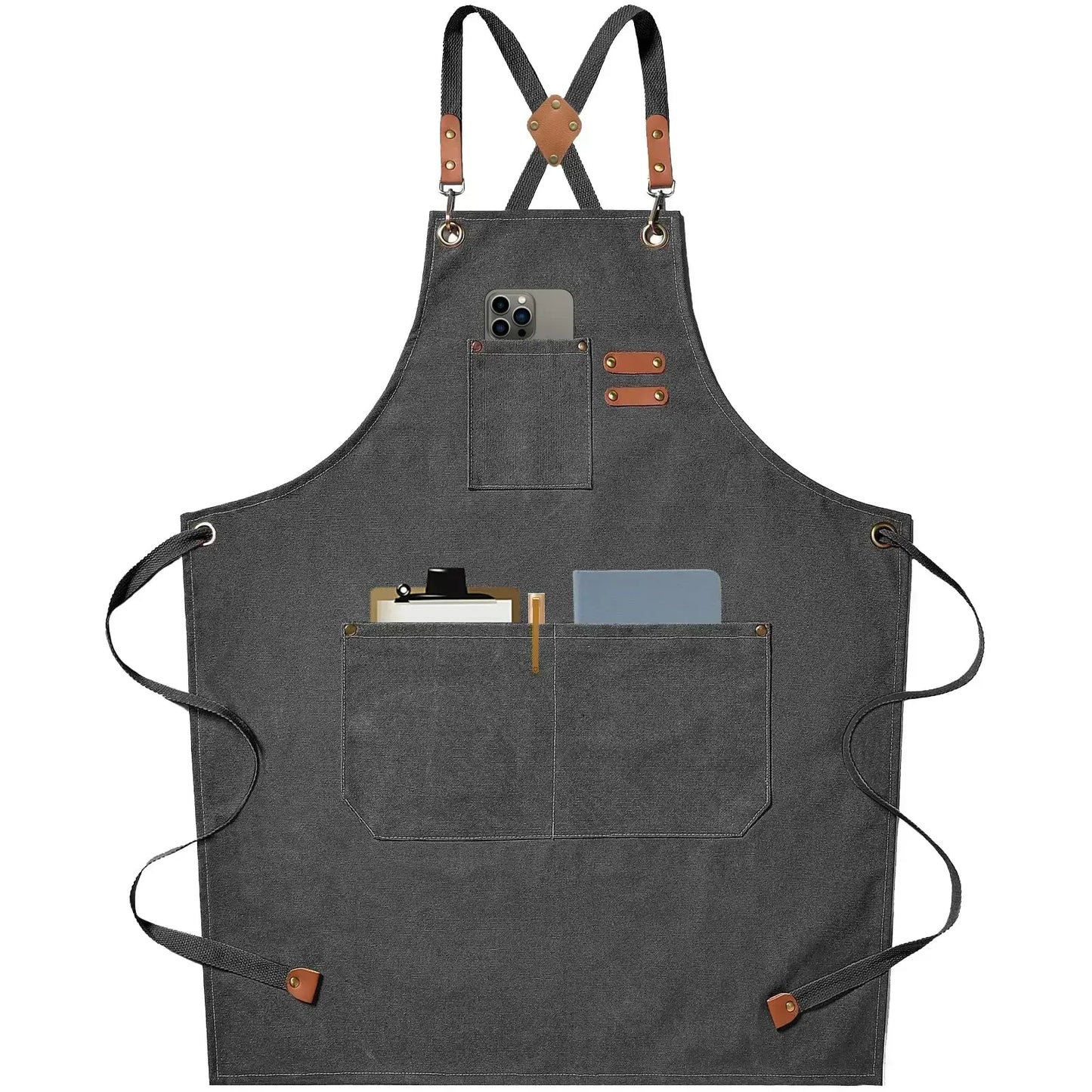 Simplora Canvas Kitchen Apron