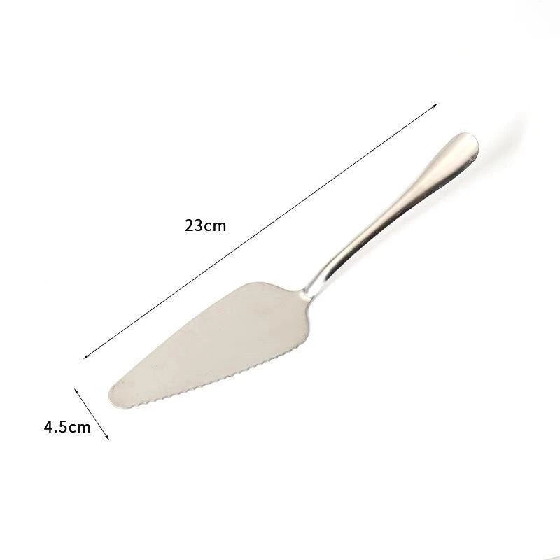 Stainless Steel Serrated Edge Pastry Spatula