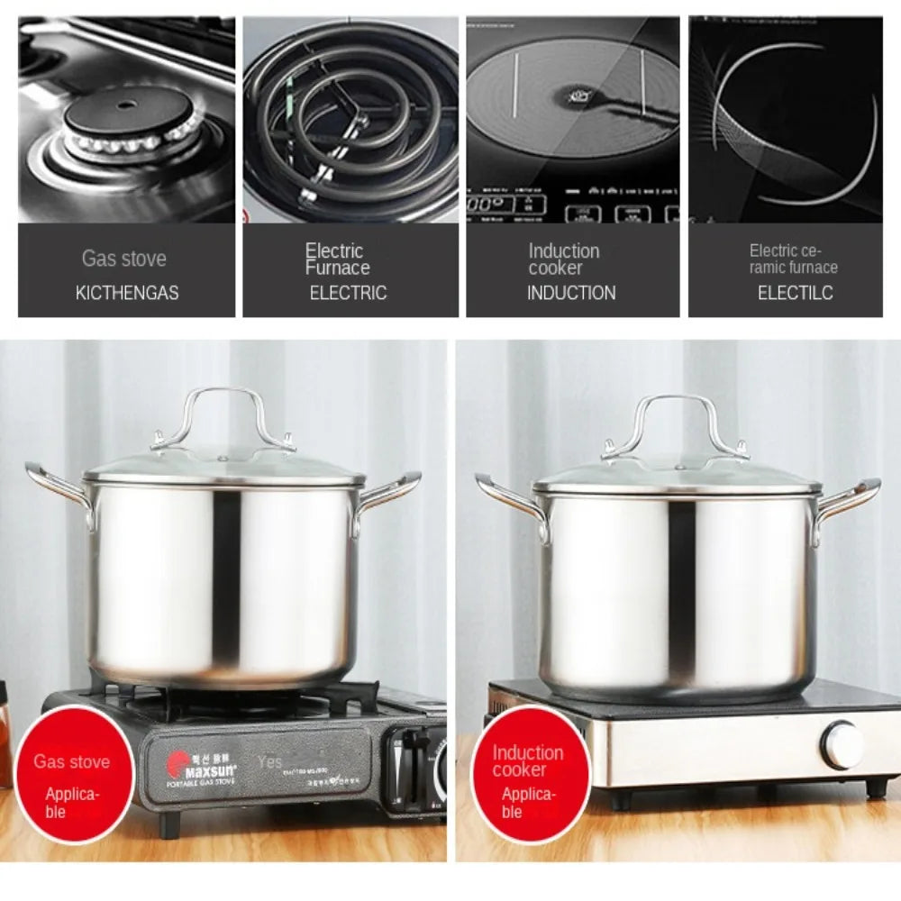 26/28CM Stainless Steel Soup Pot