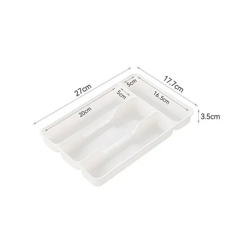 4/5 Compartments Cutlery Organizer